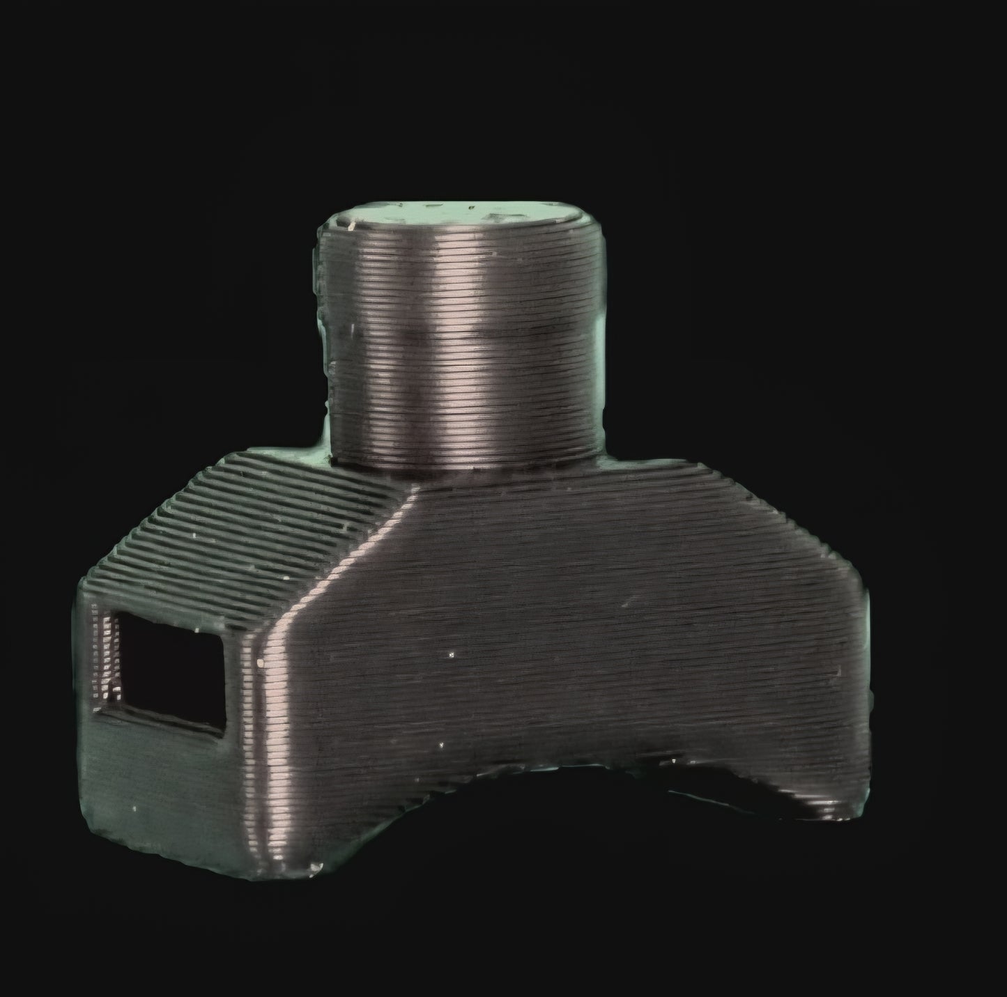 The horns, Arca Swiss tripod mounted gun rest