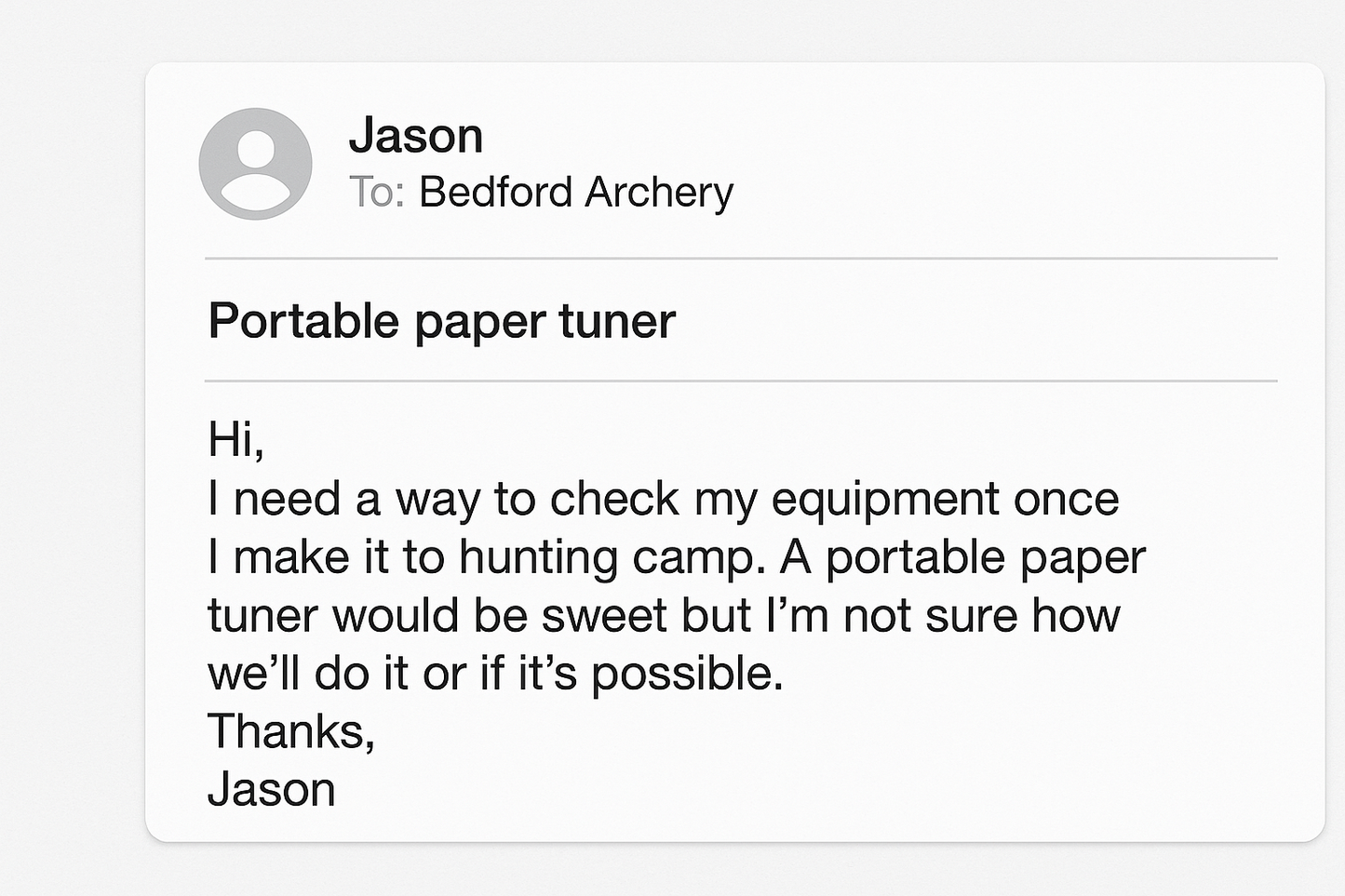 Jason's Travel Paper tuner
