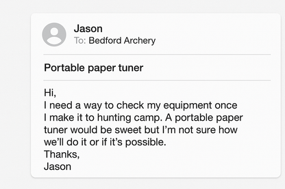 Jason's Travel Paper tuner