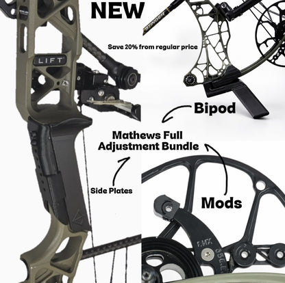 Left Handed Mathews Full Adjustment Kit